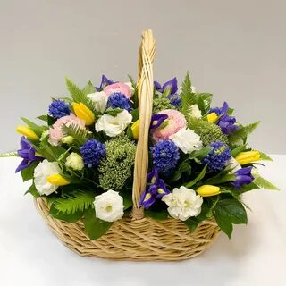 Корзина из гиацинта