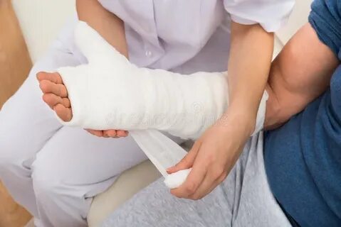 Пациент с повязкой