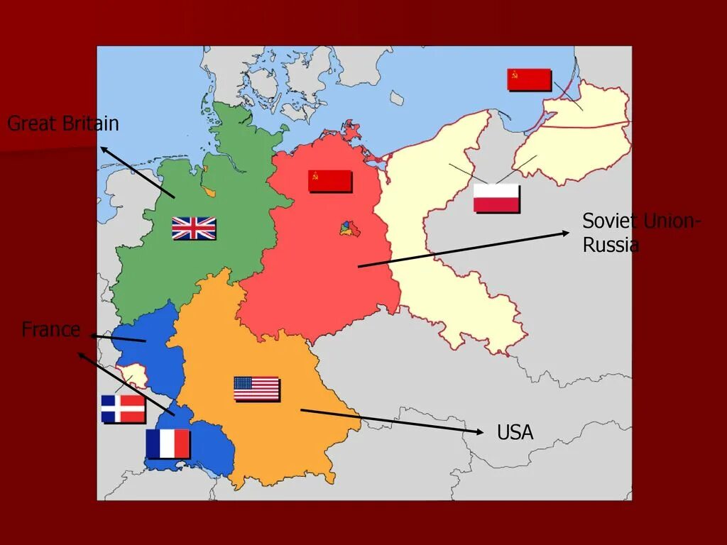 За сколько захватили германию. Германия в 1945-1949 карта. Германия в системе МО 1945-1949. Территории Росси после захвата Берлина. Soviet Union's Blockade of Berlin in 1948 Map.