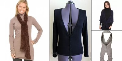 шарф трансформер кардиган элеганза