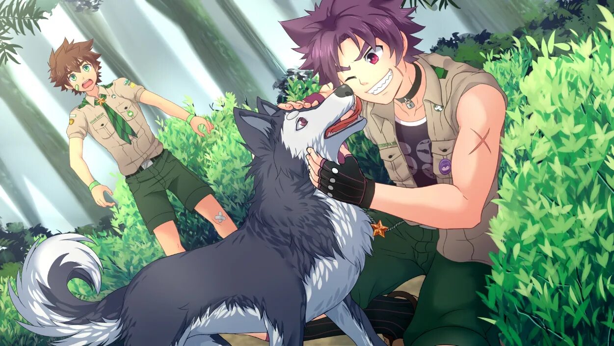 Camp buddy хиро. Camp buddy тайга акатора. Лагерь друзей camp buddy и тайга. Лагерь друзей сцены. Йоичи camp buddy.