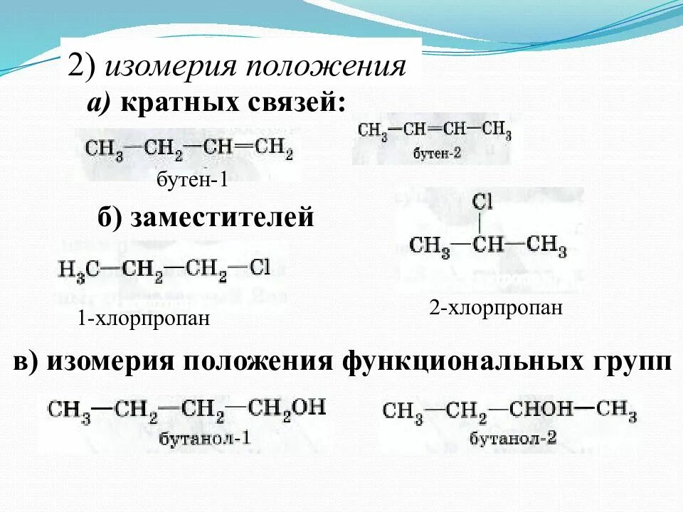 Структурными изомерами бутена