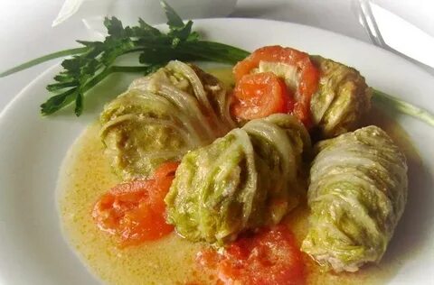 Голубцы с рисом из пекинской
