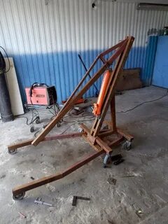 Гаражный кран гусь