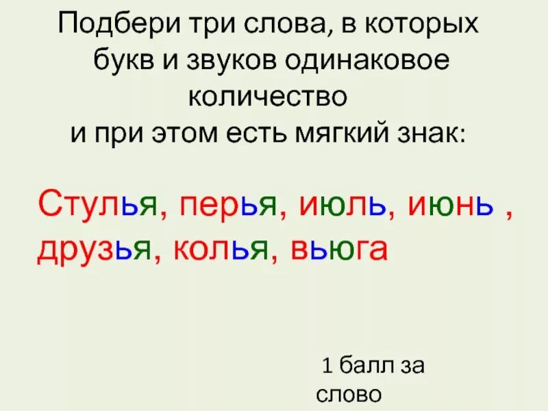 Слова из букв кола. Одинаковое количество букв и звуков. Одинаковые звуки и буквы. Звуков и букв одинаково. Слова в которых одинаковое количество букв и звуков.