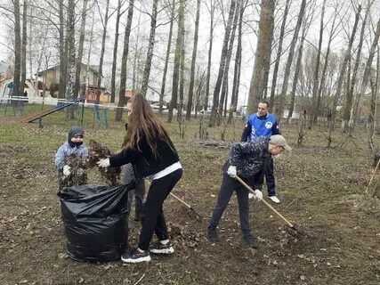 Экологический субботник в школе