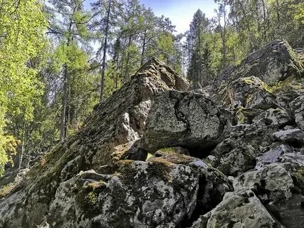 Скалы южного урала