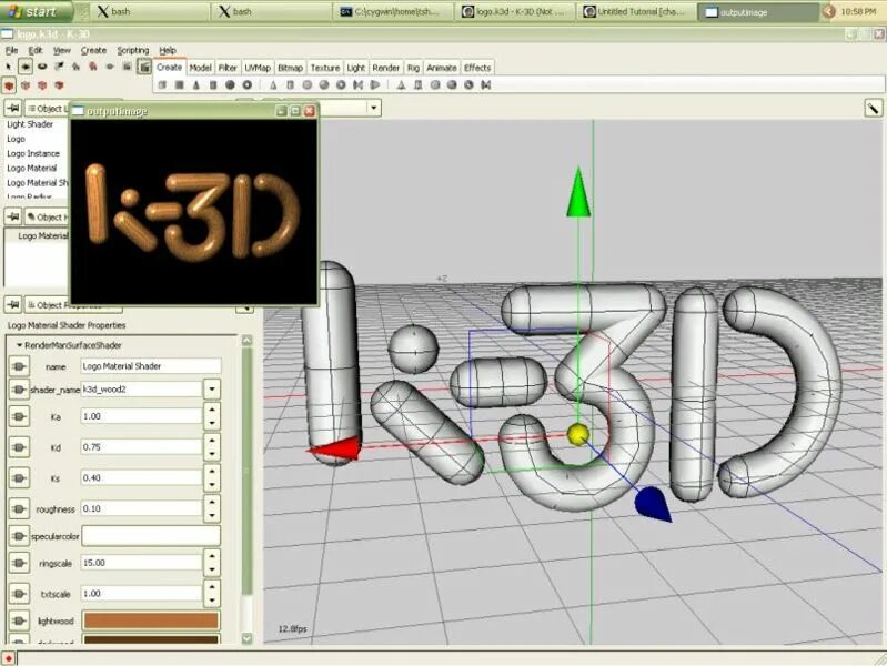 Программное обеспечение для создания 3d моделей. K-3d программа. программы для анимирования 3d моделей. 3d редактор k-3d. k3 программа.