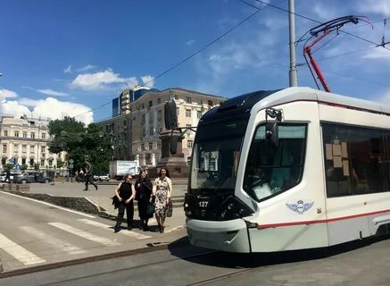 Новые трамваи ростов
