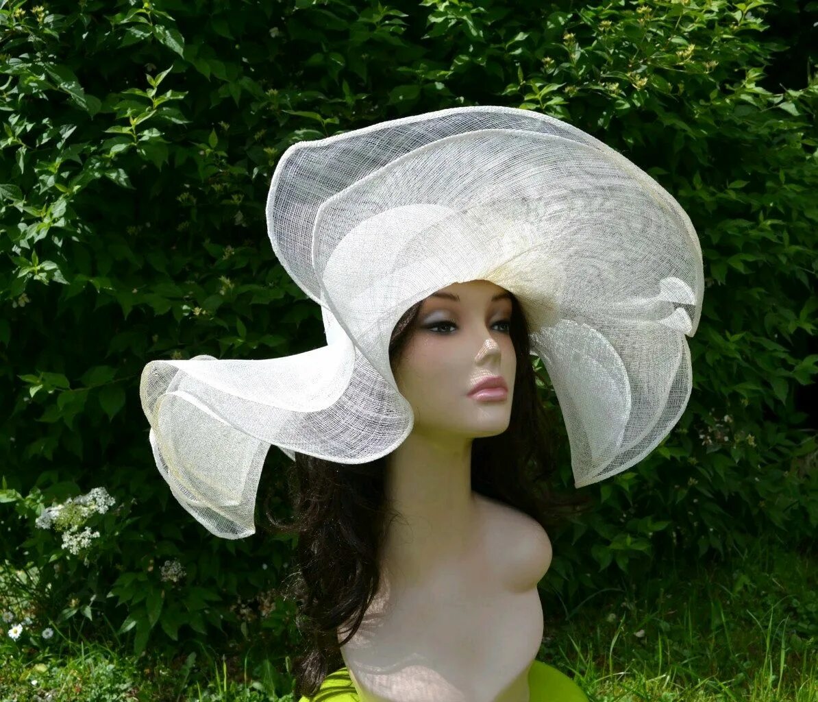 Летняя войлочная шляпа. Шляпа своими руками. Шляпа из тюли. Изготовление шляпки. Изготовление шляпки.