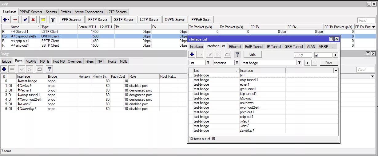 Mikrotik l2tp тестирование. Mikrotik interface list. Mikrotik interface список. Interface list Table Mikrotik.