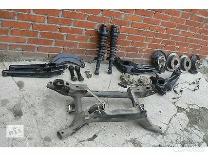Задняя подвеска lancer 10