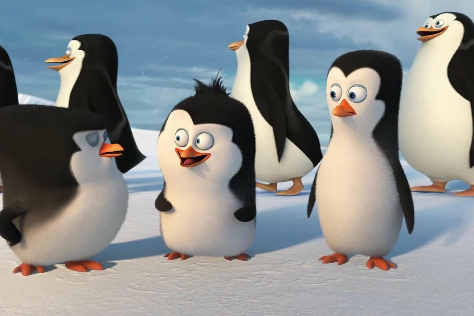 Как звали пингвинов