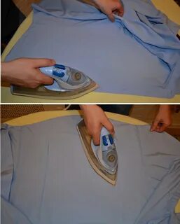 Как гладить футболку