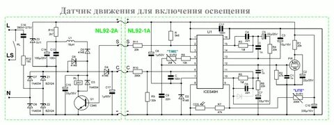 Схемы китайских датчиков