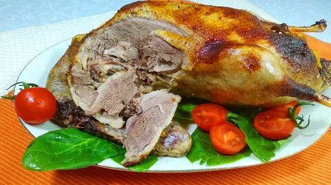 Мягкое мясо гуся