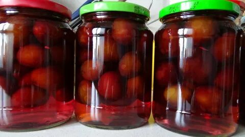 Сливовый компот сахар