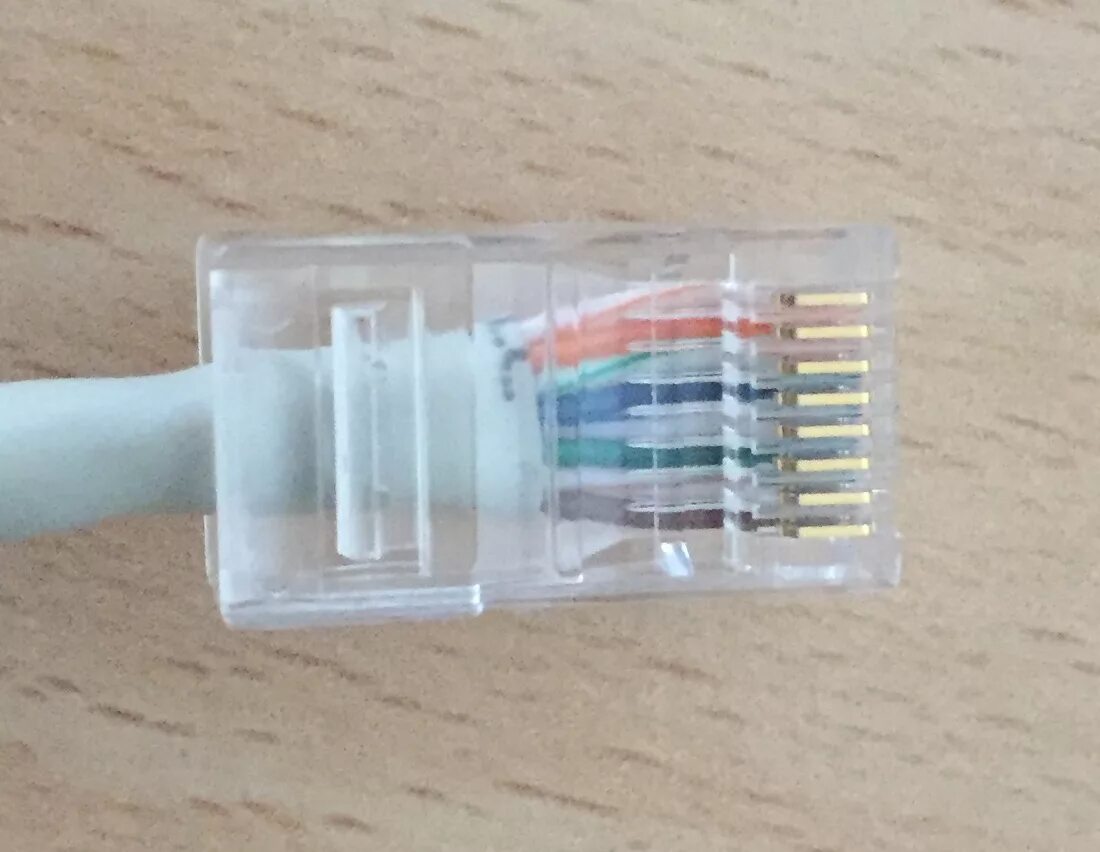 Utp 8 жил. Обжим коннектора RJ-45 B. Обжим rj45 многоразовый. Обжим кабеля rj45. Обжим экранированного коннектора RJ-45.