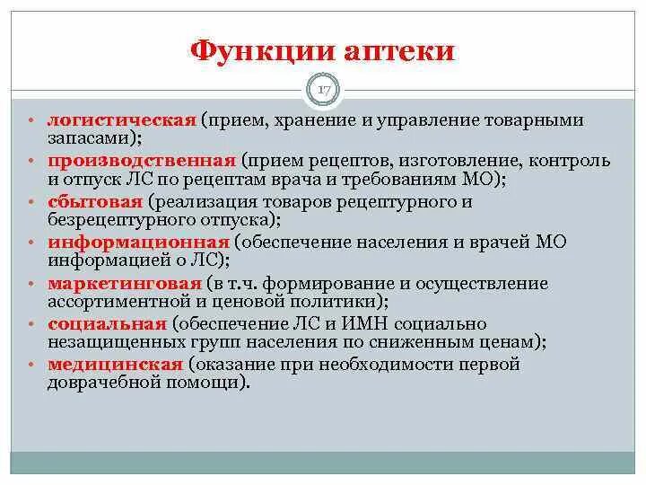 Аптечные организации являются. Основные функции аптечной организации. Основные функции аптеки. Функции производственной аптеки. Основные задачи и функции аптечных организаций.