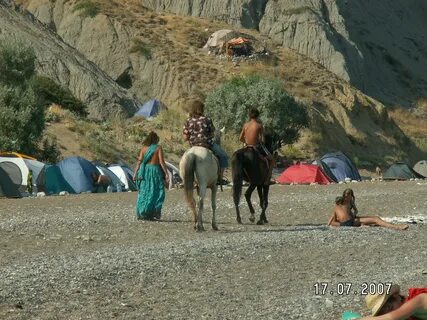 Лисья бухта, Отпуск, Крым 2007. 