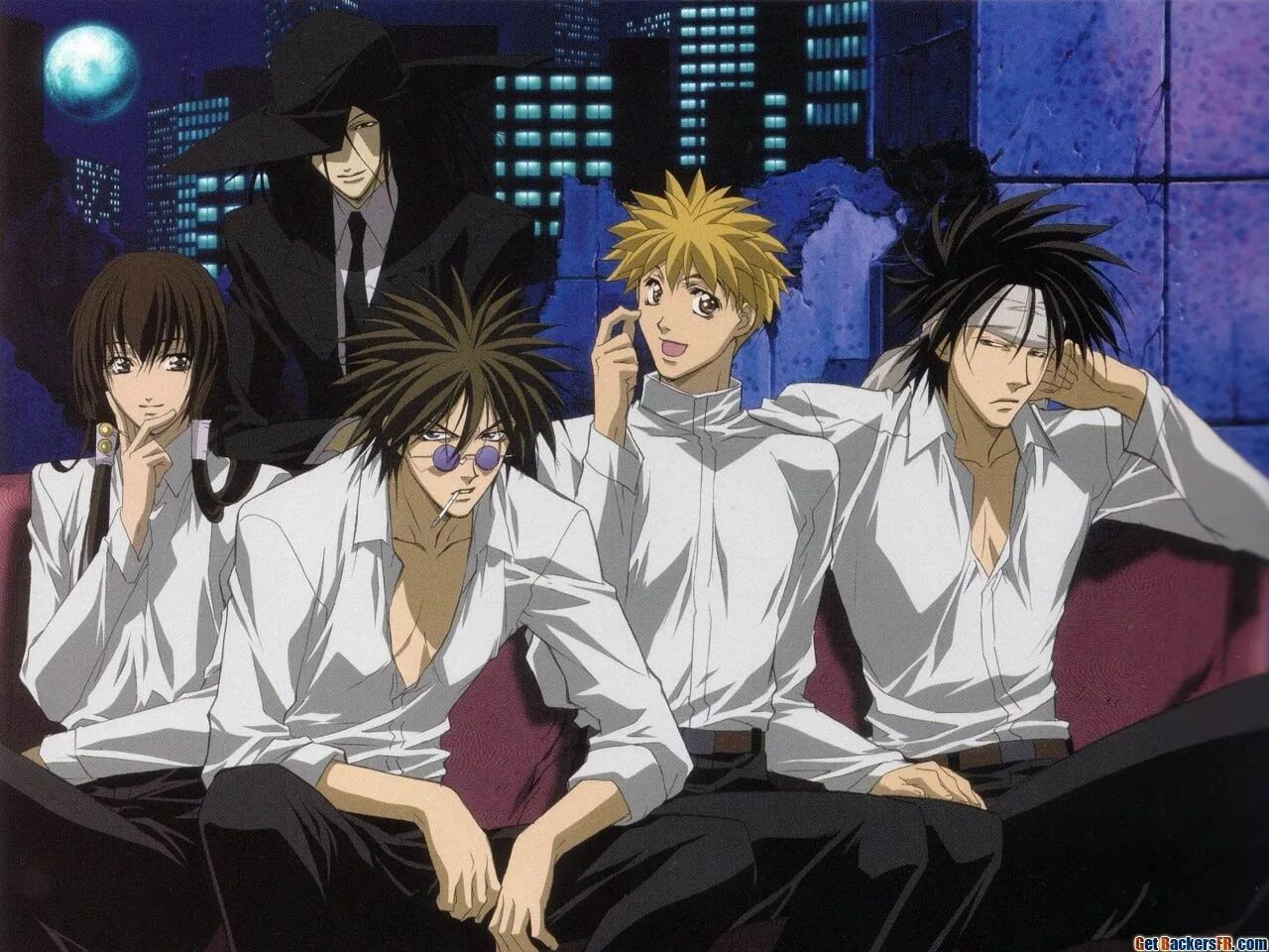 Kazuki fuuchouin и juubei kakei. Морейн дамодред. Аниме ikemen vampire. Аниме данделион. Мидо бан агентство по возврату утраченного.