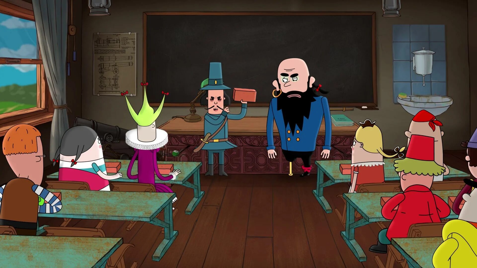 Союзмультфильм. Российские мультфильмы. Пиратская школа. Пиратская школа киль. Российские мультфильмы.