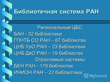 Система ран