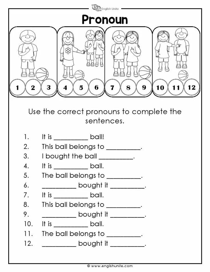Complete with the correct pronoun adjective. Местоимения worksheets. местоимения в английском worksheets. местоимения в английском языке 2 класс worksheets. pronouns worksheets.