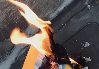Сжечь старую одежду