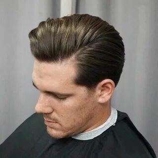 Прическа side part