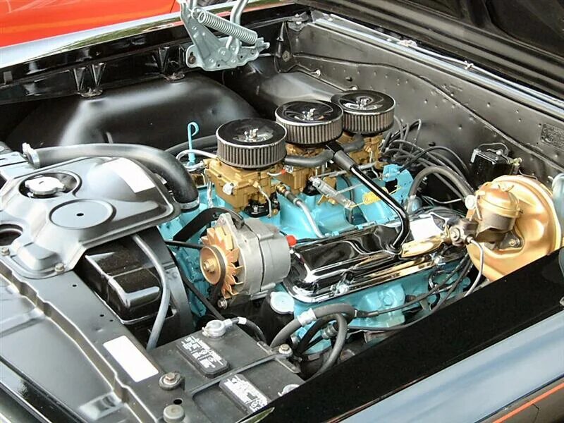 Автомобиль двигатель карбюратор. Двигатель Pontiac GTO. Pontiac GTO engine 1964. Двигатель Понтиак 389. V8 Hemi карбюраторный.