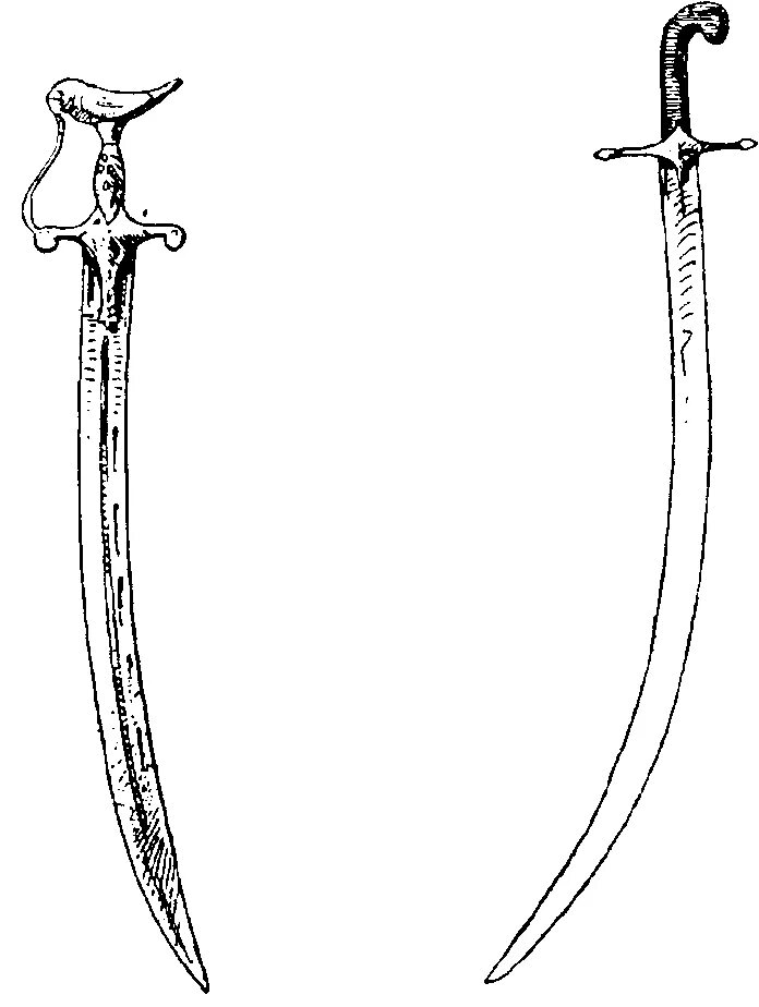 Рубящее оружие 5 букв. Сабля. Сабля турецкая чертеж. Гусарская сабля. Трафарет казачьей сабли.