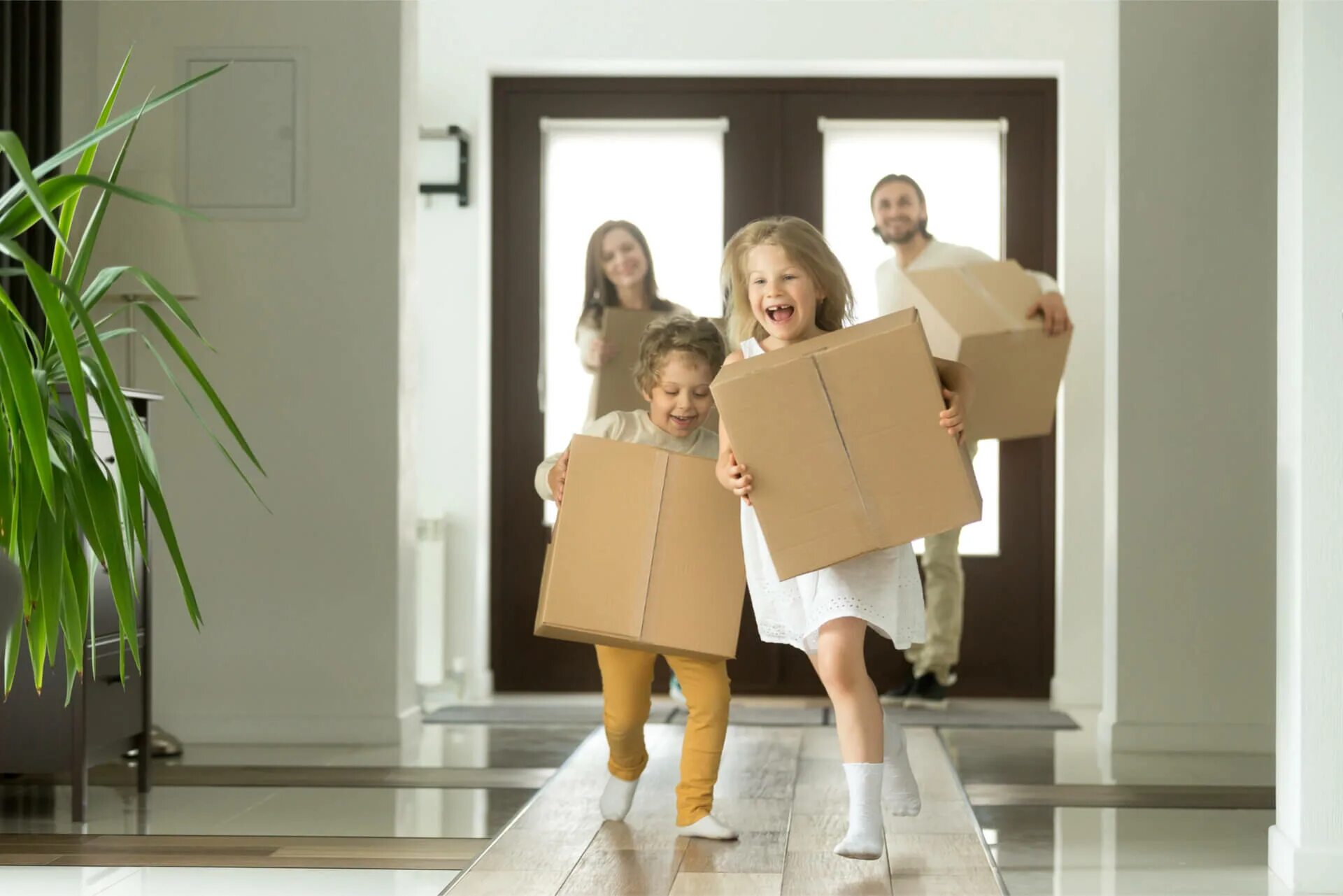 Happy moving