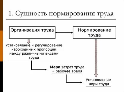 Система установления норм
