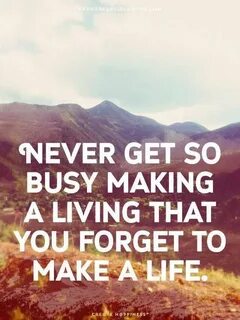 Making a living