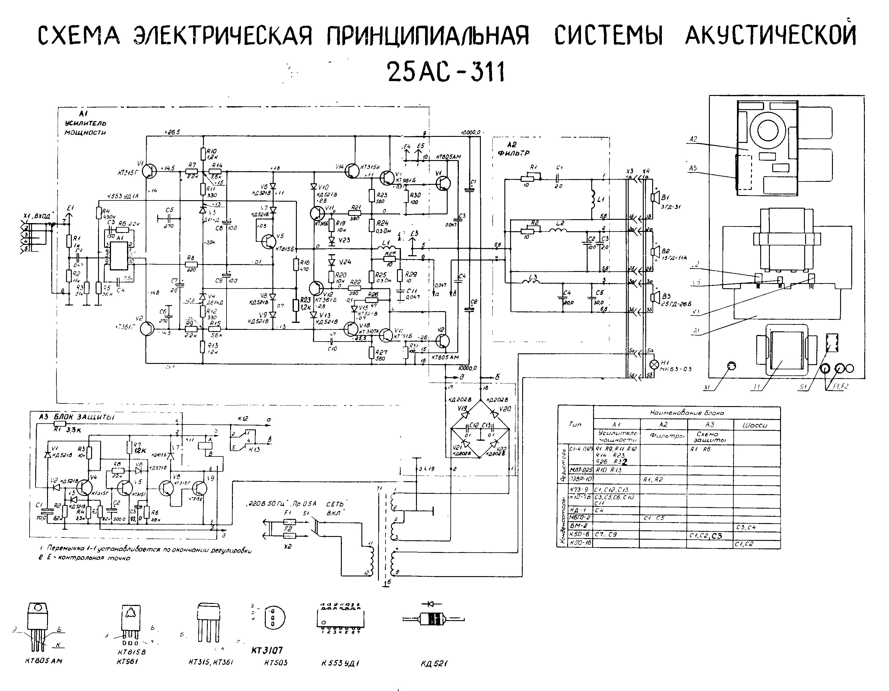 Электрические схемы колонок. Колонки Эстония 25ас-311 схема. 25ас 311 схема. Estonia 25ас-311 схема. Схема система акустическая активная 25ас-311 Эстония.