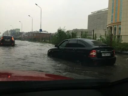 Омск ливень