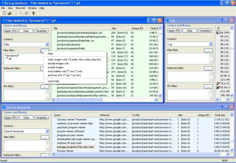 Site log