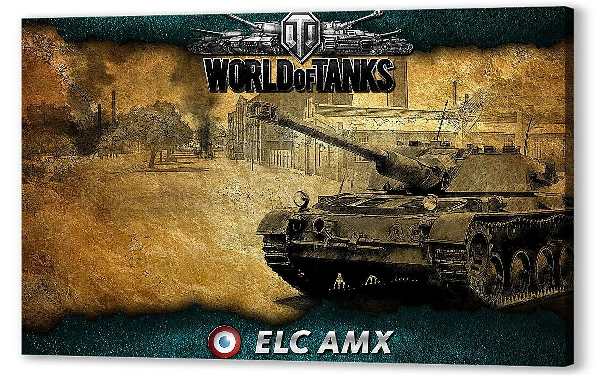 Танки ворлд оф танк. Постеры танков World of Tanks. Танк ELC AMX. ELC AMX WOT. Игра танки магазин