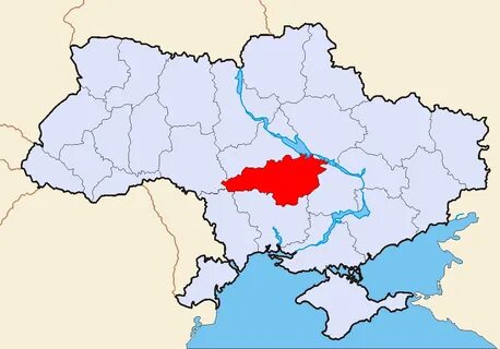 Кировоград на карте