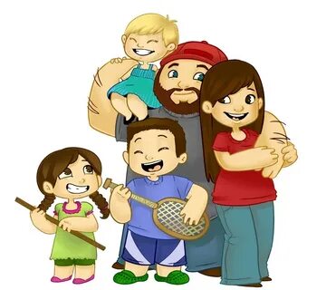 Family cartoon