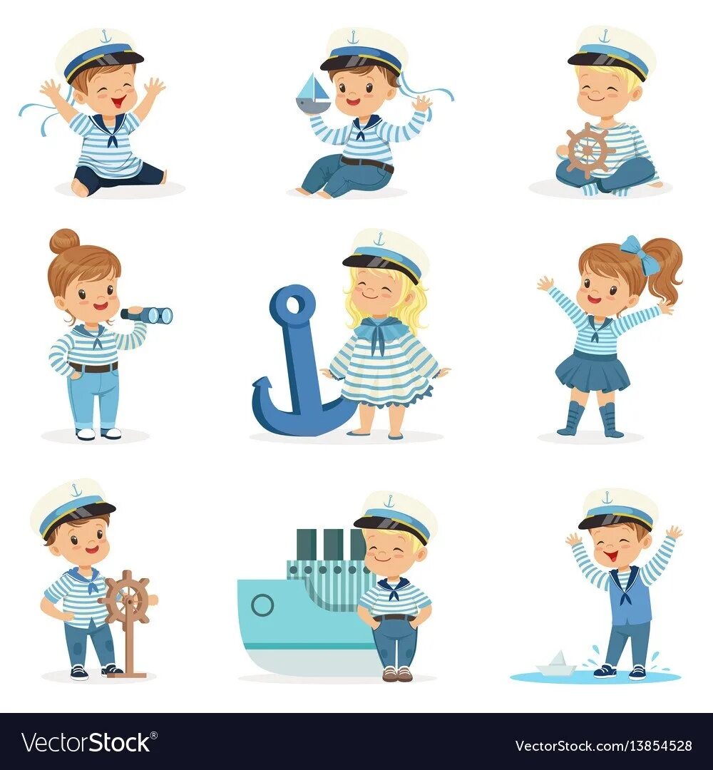 Матрос найти слова. Моряк для детей. Мультяшные моряки. Мультяшные морячки. Матрос для детей.