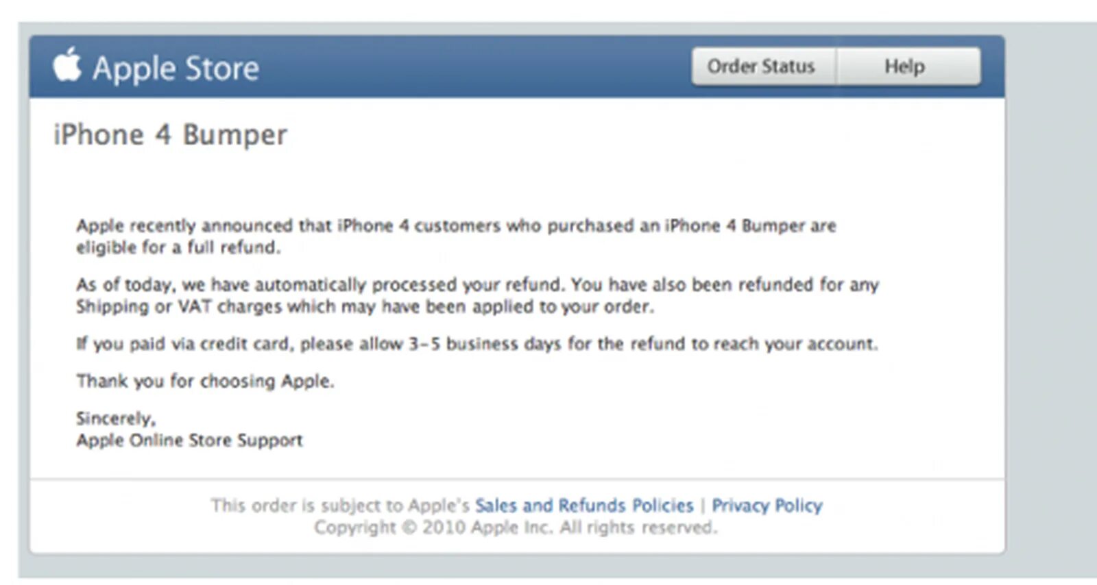 Automatically refund как переводится. Apple Inc announced Tonight that Company английский язык. Refund Notification.