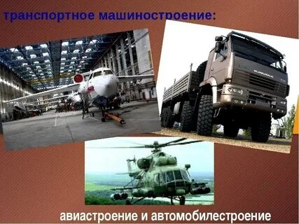 Авиационное машиностроение крупные центры