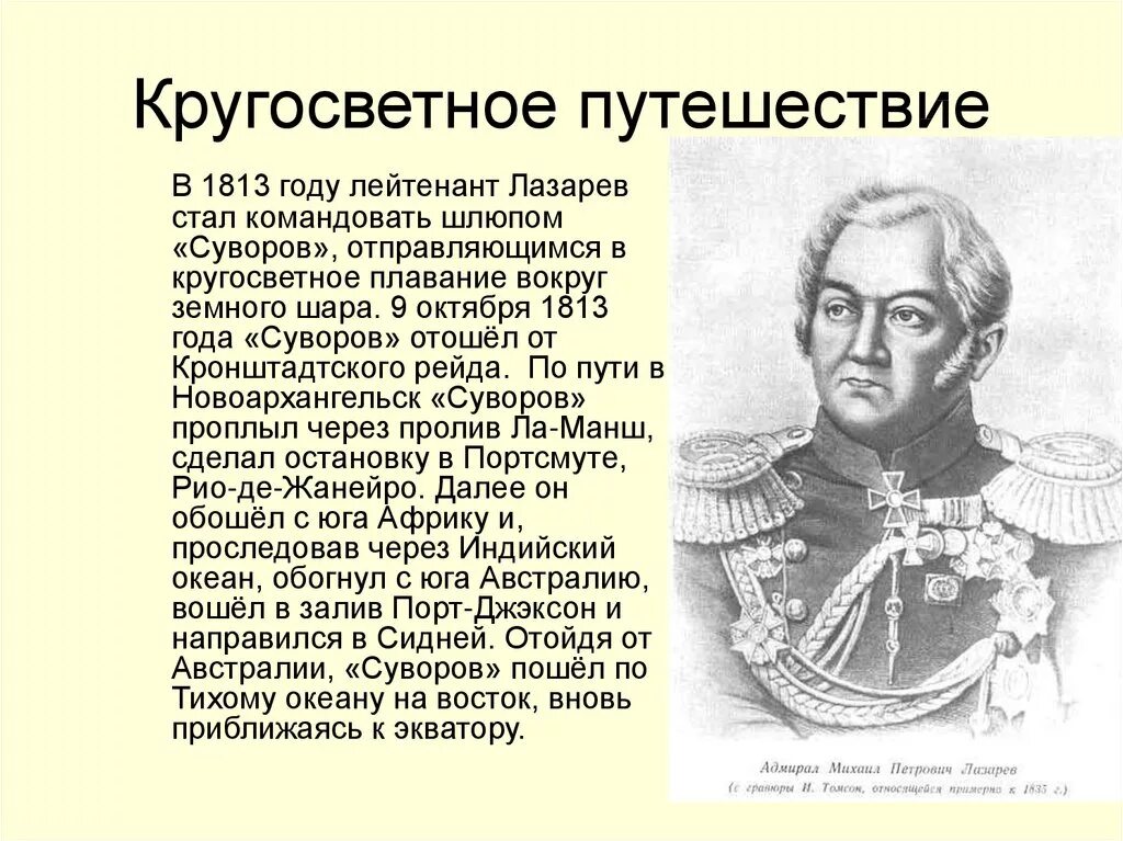 Лазарев краткая биография