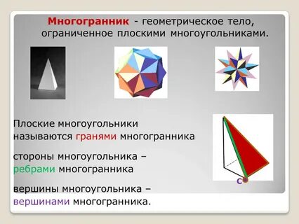 Ребрами многоугольника называются