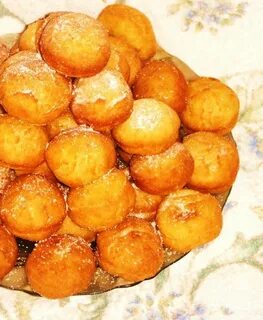 Пышные шарики жареные в масле