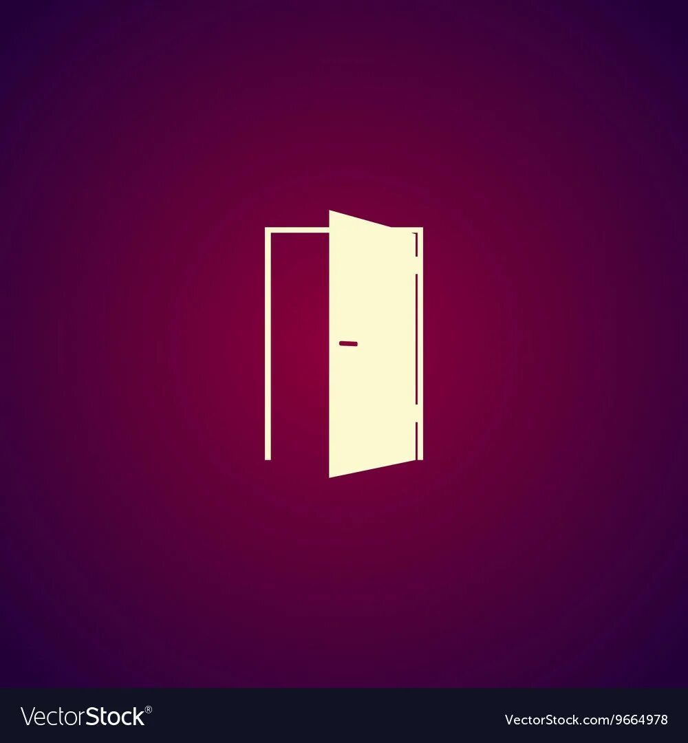 Flat door. Дверь Flat.