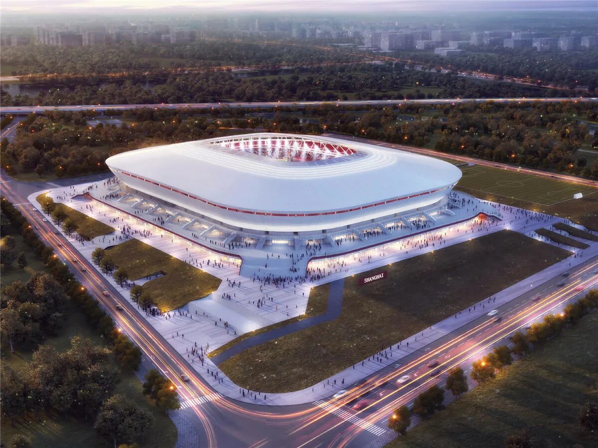 Pudong Football Stadium. Шанхай стадион. Стадион Китай 2023. Шанхай СИПГ стадион.