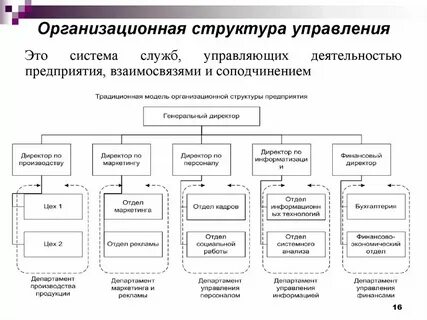 Организационная система курсовая